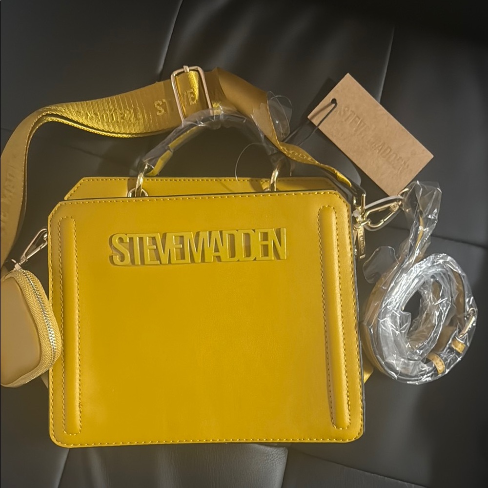 Steve Madden Vibrant Yellow Crossbody Bag